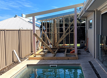 Patio Renovation — Builders in Hunter Valley, NSW